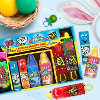 Bazooka Candy Brands Easter Candy Box