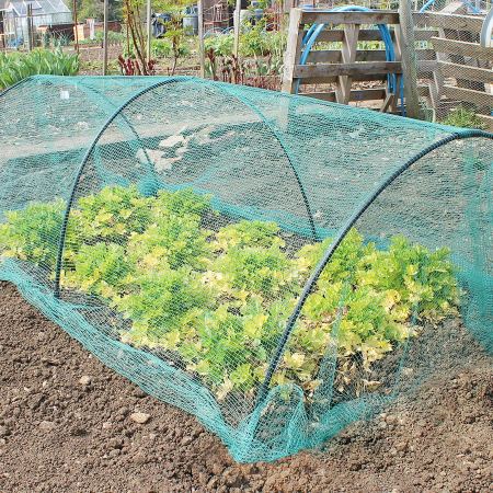 Gardening Naturally Black Modular Garden Hoops