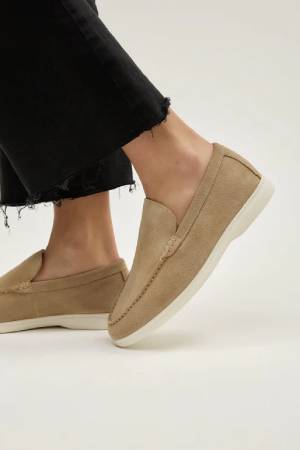 Lonza Shoes Classy Beige Loafers