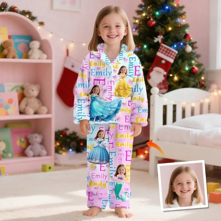 Make Me Surprise Custom Kid's Flannel Pajamas