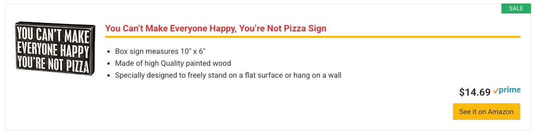 Decorative Sign