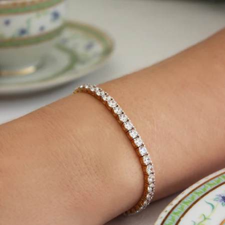 tru diamonds Divine Tennis Bracelet