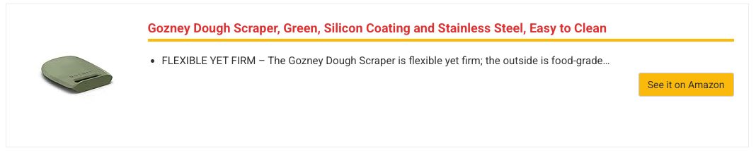 Dough Scraper