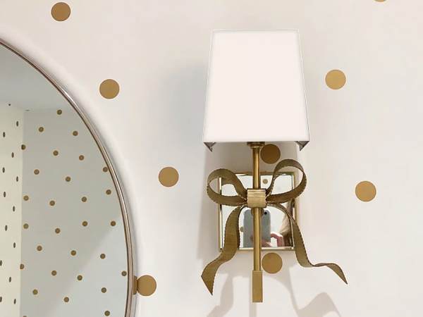 Andrew Martin Ellery Wall Light Cream
