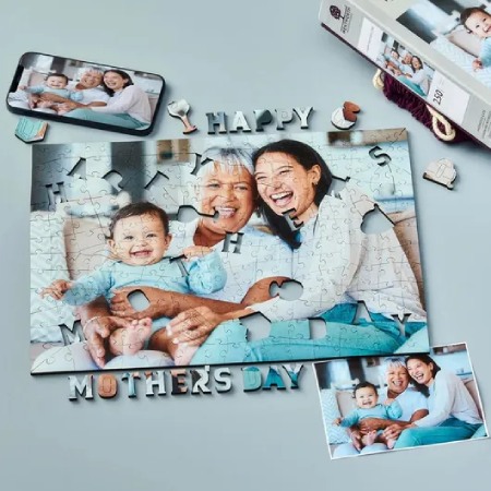 Wentworth Puzzles Happy Mother's Day Landscape - Personalised Puzzle