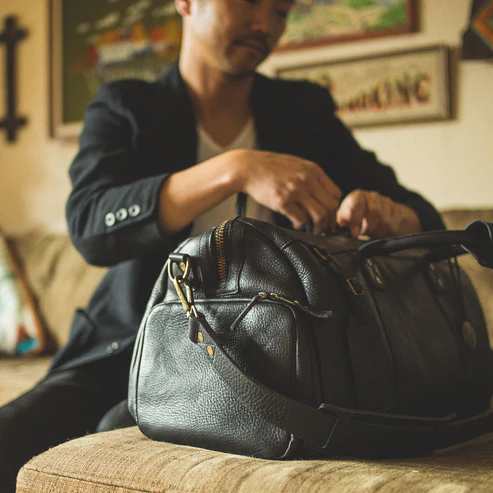Will Leather Goods Leather Atticus Shoe Duffle