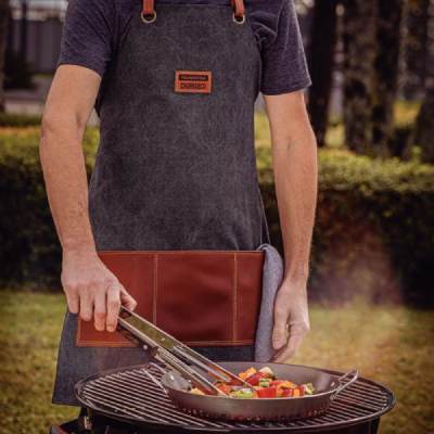 Farrar and Tanner Leather Barbecue Apron