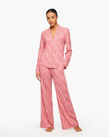 Cosabella Long Sleeve Top & Pant Pajama Set