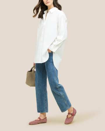 Naghedi Marais Mary Jane Striped