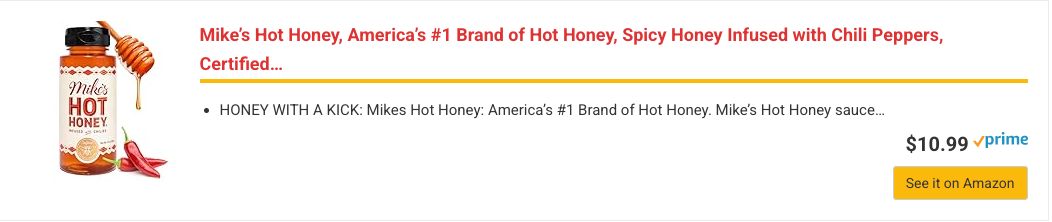 Mike’s Hot Honey