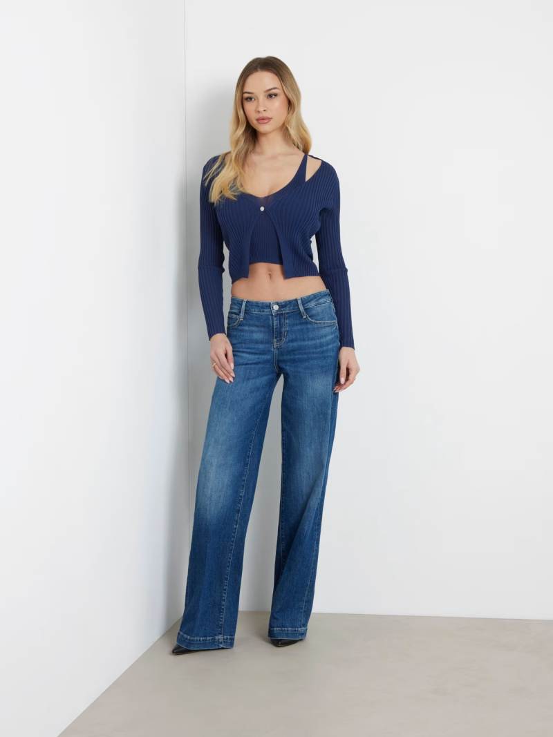 Guess palazzo denim pant