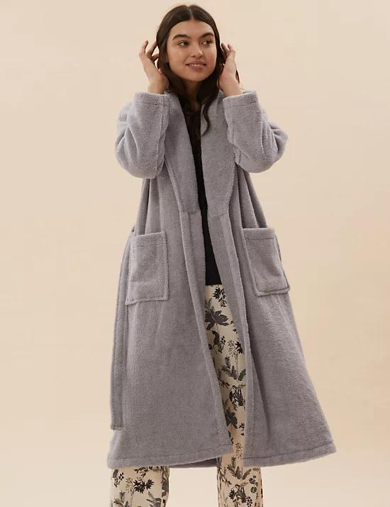 Pure Cotton Towelling Dressing Gown