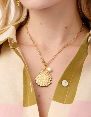 spartina 449 Scallop Shell Necklace
