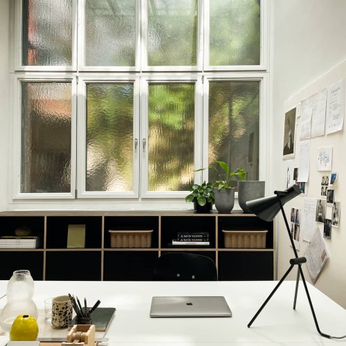 Tylko Sideboard in Black with Drawers and Backpanels