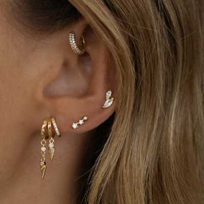 Aaria London Sienna Illusion Earrings