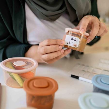 Moonkie Silicone Baby Food Containers