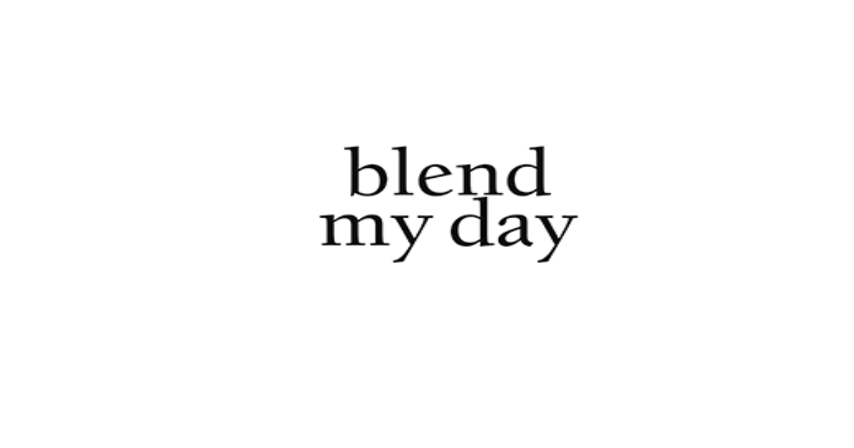 BLEND MY DAY Discount Codes 2025