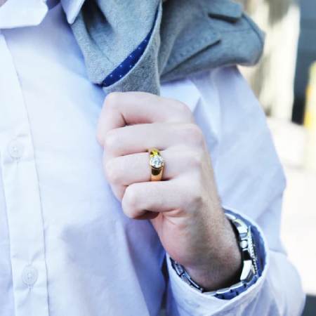 tru diamonds Superstar Ring