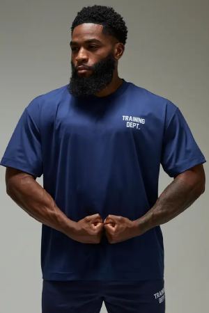 boohoo Training Dept Performance Oversized T-shirt