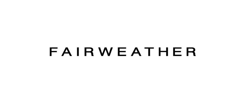 Fairweather Discount Code 2025